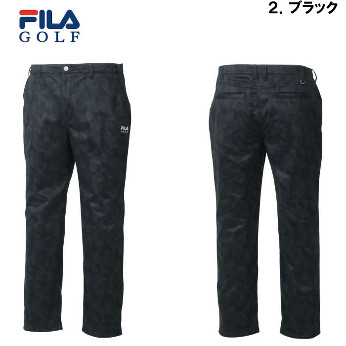 大きいサイズ キングサイズ ビッグサイズ メンズ ゴルフ FILA GOLF カモフラプリントボンディングパンツ（メーカー取寄）フィラゴルフ　100 120cm対応 | FILA GOLF | 14