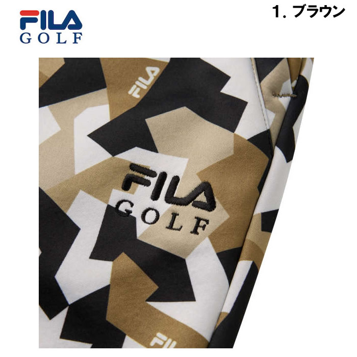 大きいサイズ キングサイズ ビッグサイズ メンズ ゴルフ FILA GOLF カモフラプリントボンディングパンツ（メーカー取寄）フィラゴルフ　100 120cm対応 | FILA GOLF | 09