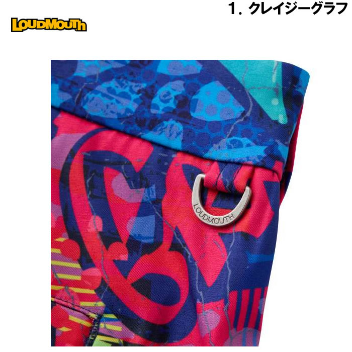 LOUDMOUTH/ラウドマウス ゴルフウェア ブランド ロゴ 吸汗速乾