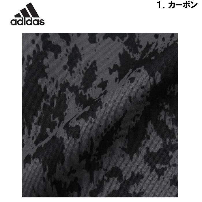 大きいサイズ メンズ adidas 総柄 ウォームアップ ジャケット（メーカー取寄） 上下別売り アディダス 2L 3L 4L 5L 6L 7L ジャージ キングサイズ ビッグサイズ | adidas | 08