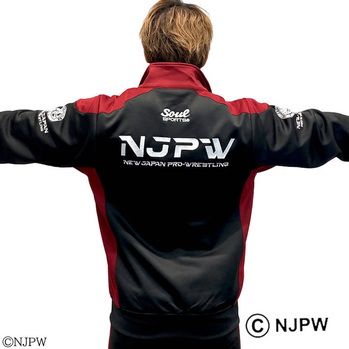 大きいサイズ メンズ SOUL SPORTS×新日本プロレス 長袖ジャージセット（メーカー取寄）新日本 プロレス 3L 4L 5L 6L キングサイズ ビッグサイズ |  | 17