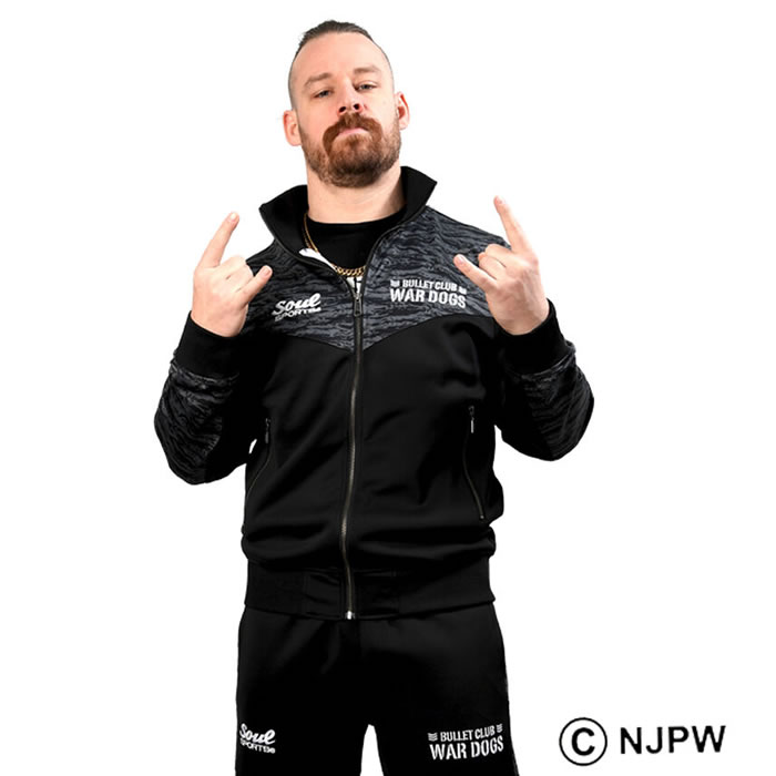 大きいサイズ メンズ SOUL SPORTS×新日本プロレス BC WAR DOGS 長袖 上下ジャージセット（メーカー取寄）3L 4L 5L 6L ストレッチ 上下 |  | 16