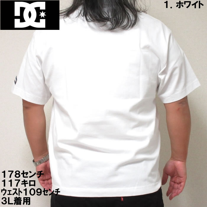 大きいサイズ キングサイズ ビッグサイズ メンズ DCSHOES 23 ARCH LOGO半袖Tシャツ（メーカー取寄）ディーシーシューズ 3L 4L 5L 6L | DC SHOES | 05