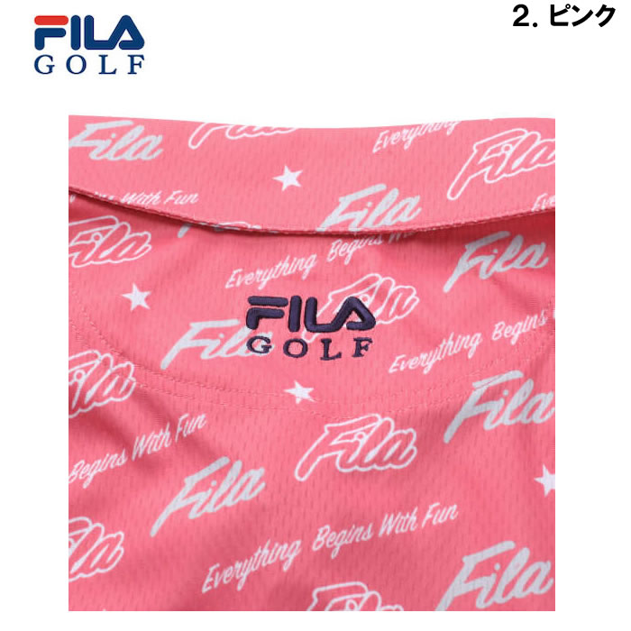 FILA GOLF 大きいサイズ メンズ ロゴグラフィックプリント