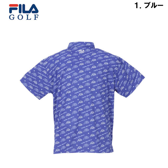 FILA ゴルフシャツ（柄：ドット）の商品一覧｜メンズウエア｜ゴルフ