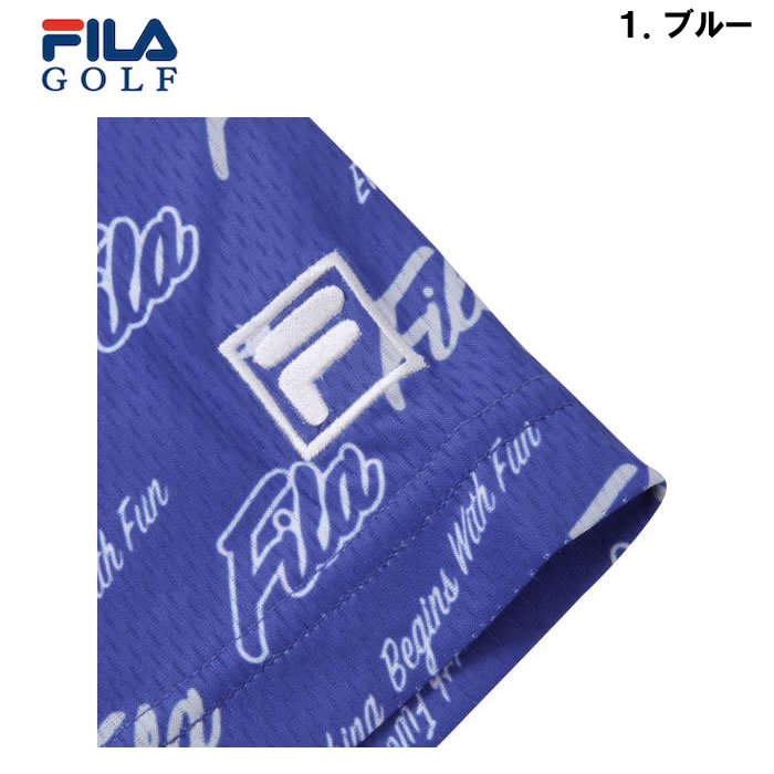 FILA GOLF 大きいサイズ メンズ ロゴグラフィックプリント