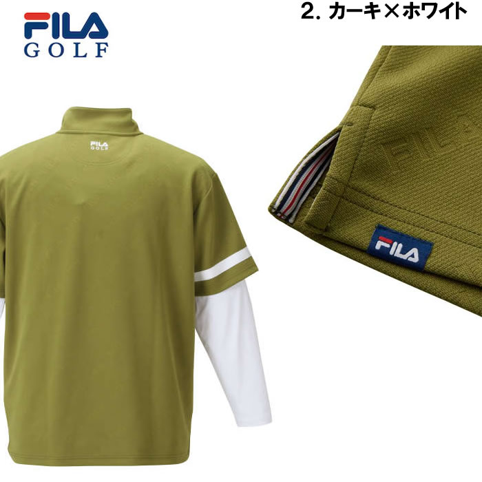 大きいサイズ キングサイズ ビッグサイズ メンズ FILA GOLF 半袖シャツ+インナーセット（メーカー取寄）ゴルフウェア フィラゴルフ 3L 4L  5L 6L : 12783320 : 大きいサイズデビルーズYahoo!店 - 通販 - Yahoo!ショッピング