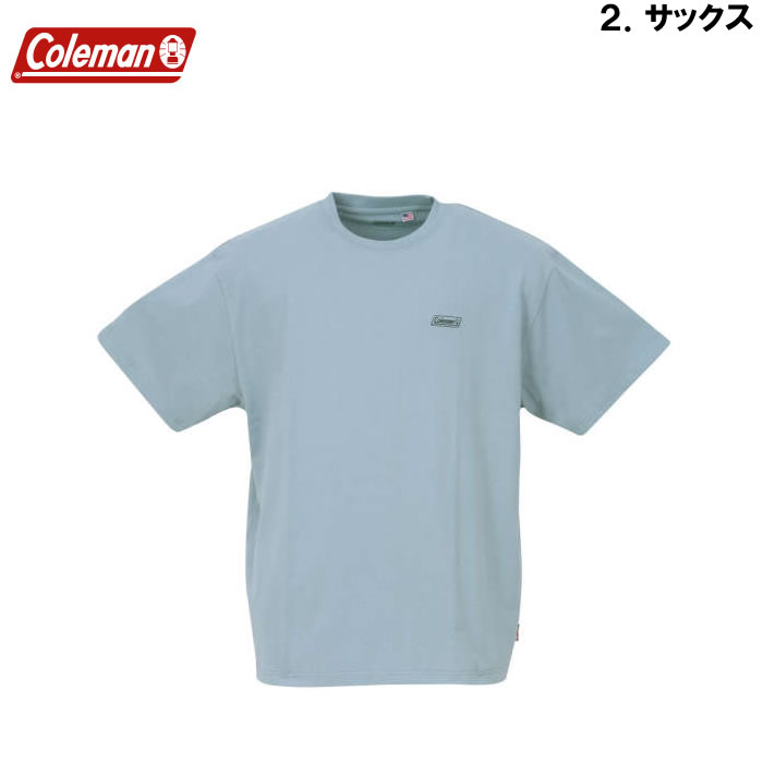 大きいサイズ キングサイズ ビッグサイズ メンズ Coleman USAコットン半袖Tシャツ（メーカー取寄）コールマン 3L 4L 5L 6L 7L 8L｜deviloose｜16