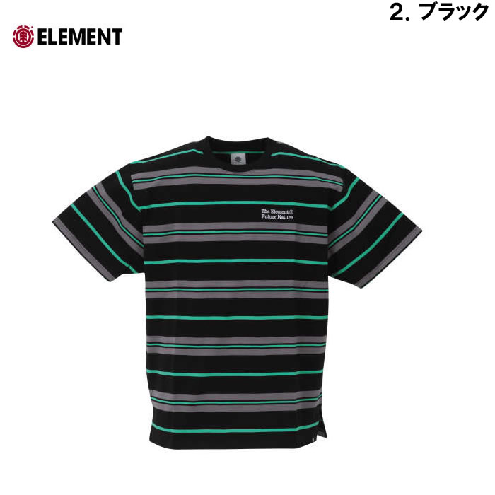 大きいサイズ キングサイズ ビッグサイズ メンズ ELEMENT BIG BORDER半袖Tシャツ（メーカー取寄）エレメント 3L 4L 5L 6L | ELEMENT | 11