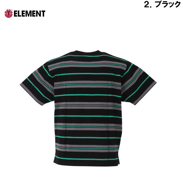 大きいサイズ キングサイズ ビッグサイズ メンズ ELEMENT BIG BORDER半袖Tシャツ（メーカー取寄）エレメント 3L 4L 5L 6L | ELEMENT | 12