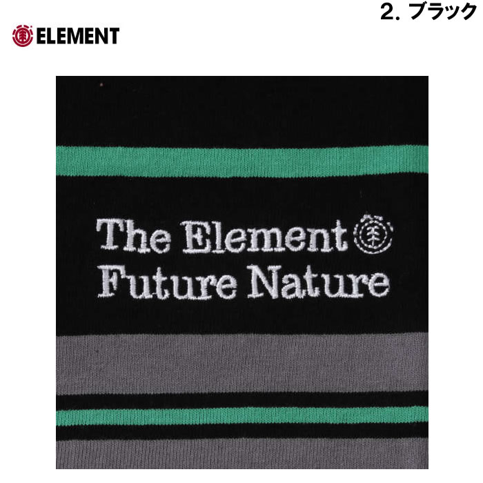 大きいサイズ キングサイズ ビッグサイズ メンズ ELEMENT BIG BORDER半袖Tシャツ（メーカー取寄）エレメント 3L 4L 5L 6L | ELEMENT | 13