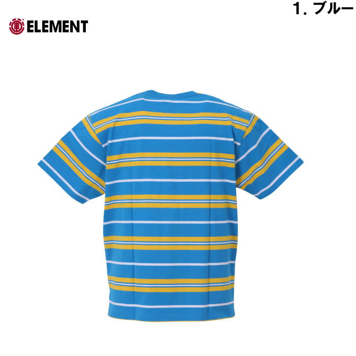 大きいサイズ キングサイズ ビッグサイズ メンズ ELEMENT BIG BORDER半袖Tシャツ（メーカー取寄）エレメント 3L 4L 5L 6L | ELEMENT | 06