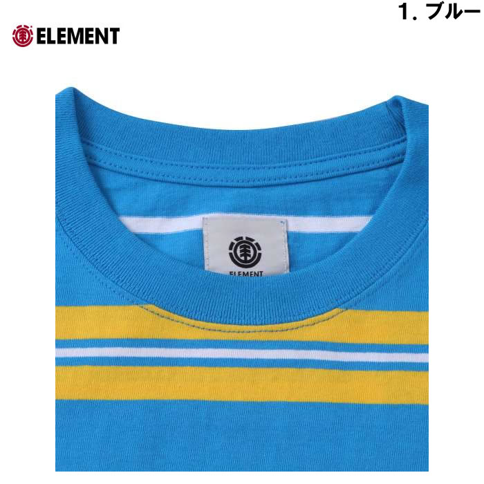 大きいサイズ キングサイズ ビッグサイズ メンズ ELEMENT BIG BORDER半袖Tシャツ（メーカー取寄）エレメント 3L 4L 5L 6L | ELEMENT | 07