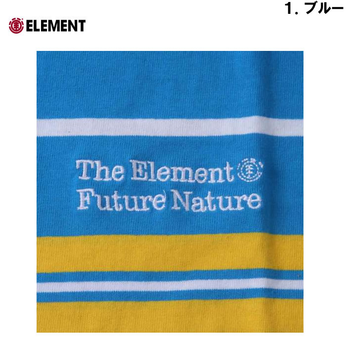 大きいサイズ キングサイズ ビッグサイズ メンズ ELEMENT BIG BORDER半袖Tシャツ（メーカー取寄）エレメント 3L 4L 5L 6L | ELEMENT | 08