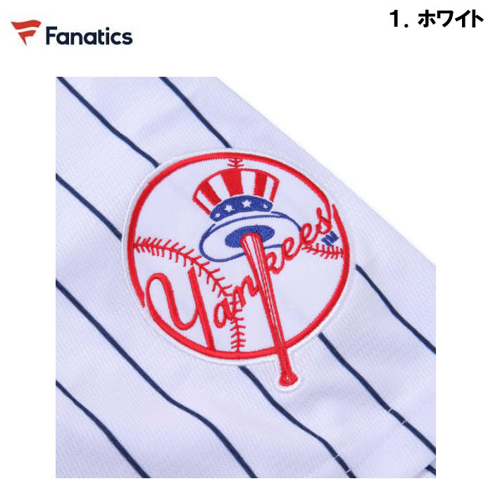 大きいサイズ キングサイズ ビッグサイズ メンズ Fanatics ニューヨーク・ヤンキースベースボールシャツ（メーカー取寄）ファナティクス 3L 4L 5L 6L | Fanatics | 09