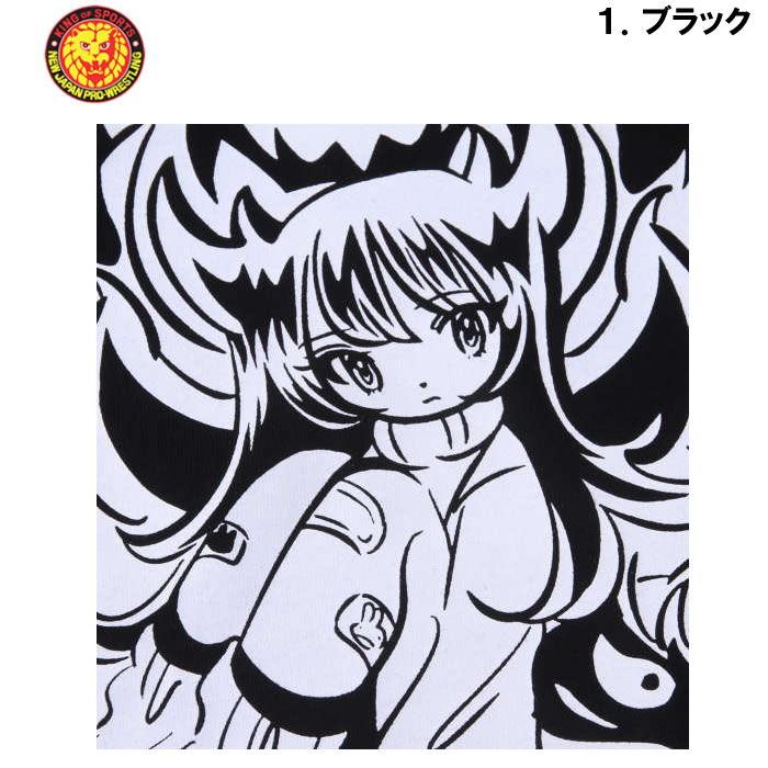 大きいサイズ キングサイズ ビッグサイズ メンズ 新日本プロレス エル・デスペラード×田中かえコラボ半袖Tシャツ（メーカー取寄） 3L 4L 5L 6L 8L |  | 12