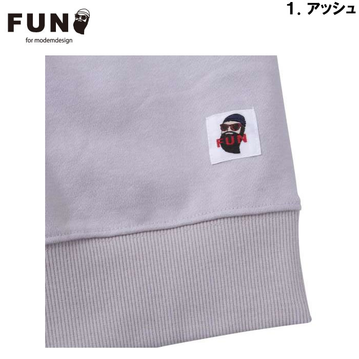 大きいサイズ メンズ FUN for modemdesign face ojisanクルーネックスウェットシャツ（メーカー取寄）ファン フォー モデムデザイン 3L 4L 5L 6L　トレーナー |  | 10