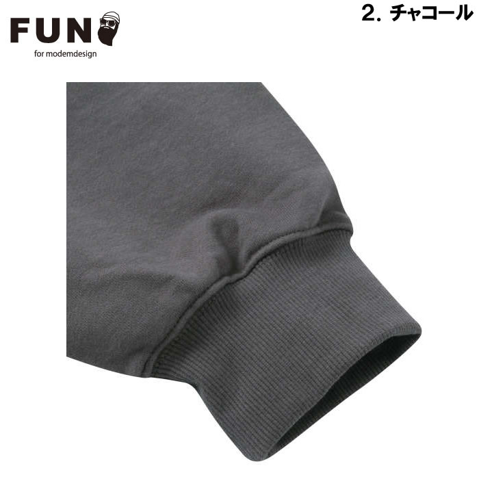 大きいサイズ メンズ FUN for modemdesign face ojisanクルーネックスウェットシャツ（メーカー取寄）ファン フォー モデムデザイン 3L 4L 5L 6L　トレーナー |  | 18