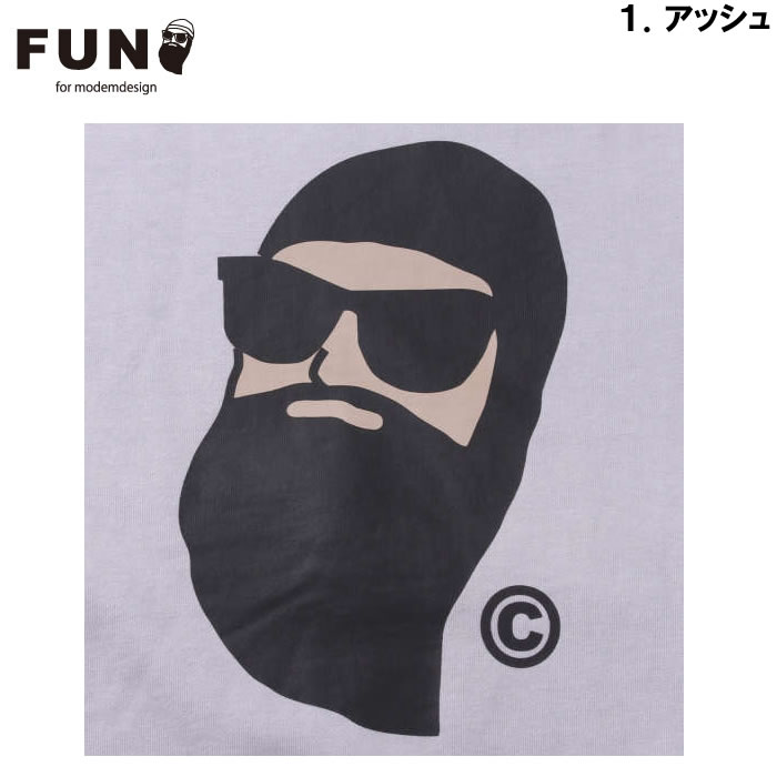 大きいサイズ メンズ FUN for modemdesign face ojisanクルーネックスウェットシャツ（メーカー取寄）ファン フォー モデムデザイン 3L 4L 5L 6L　トレーナー |  | 09