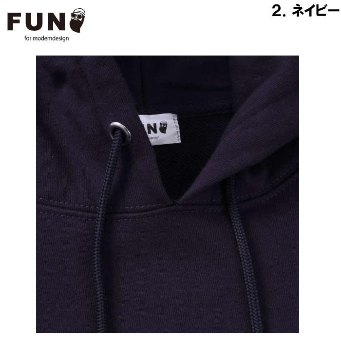 大きいサイズ メンズ FUN for modemdesign fun friends ojisanプルパーカー（メーカー取寄）ファン フォー モデムデザイン 3L 4L 5L 6L |  | 16