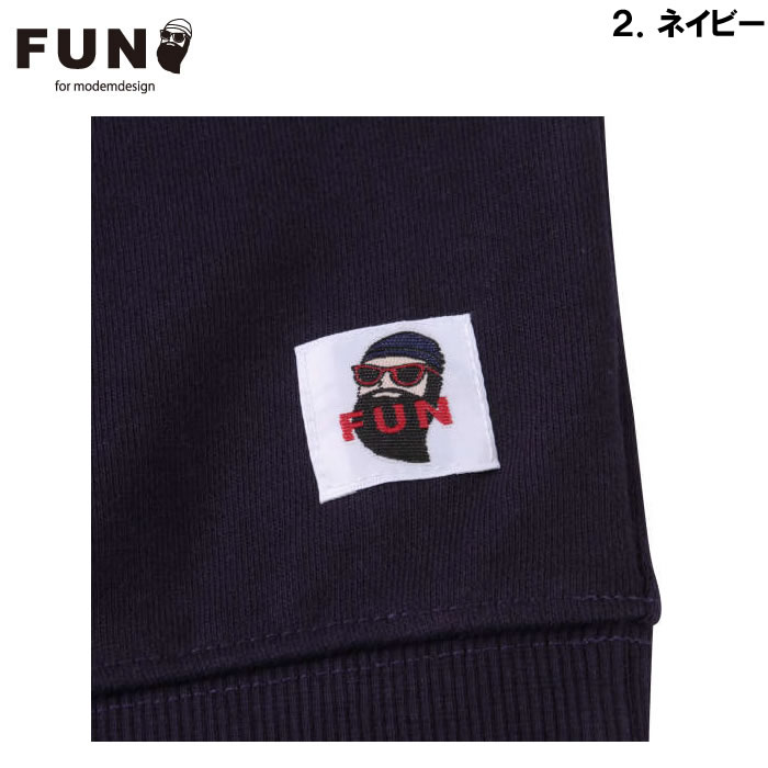 大きいサイズ メンズ FUN for modemdesign fun friends ojisanプルパーカー（メーカー取寄）ファン フォー モデムデザイン 3L 4L 5L 6L |  | 18