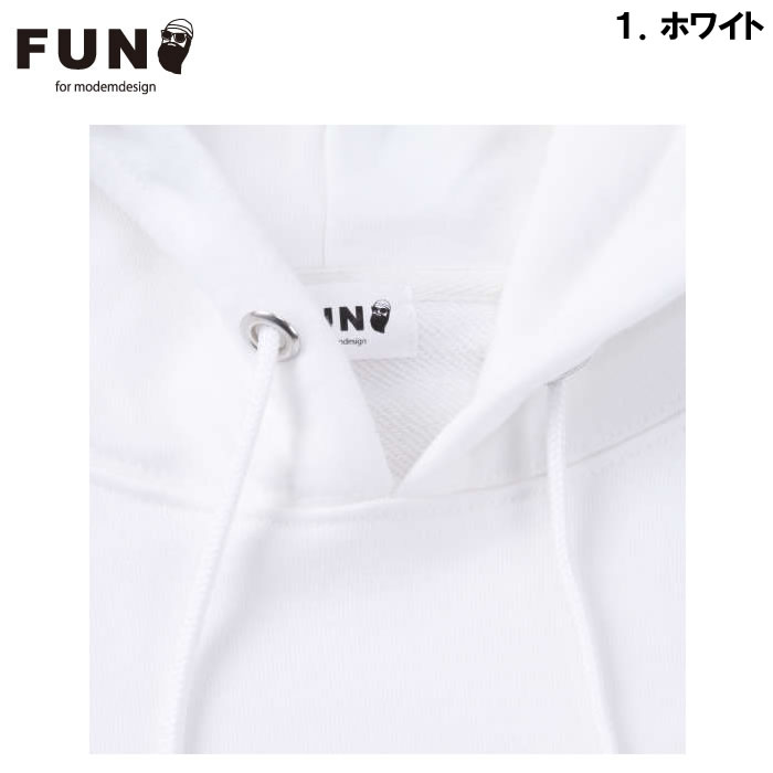 大きいサイズ メンズ FUN for modemdesign fun friends ojisanプルパーカー（メーカー取寄）ファン フォー モデムデザイン 3L 4L 5L 6L |  | 08