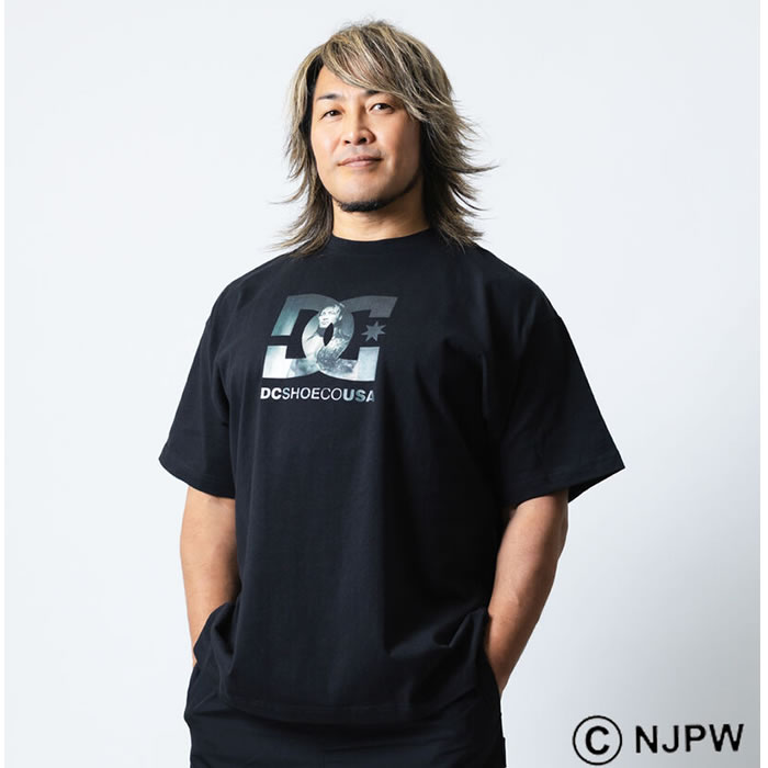 大きいサイズ メンズ DCSHOES×新日本プロレス ACE 半袖 Tシャツ（メーカー取寄） 3L 4L 5L 6L 綿 コットン プリント 大きい サイズ キングサイズ ビッグサイズ | DC SHOES | 17