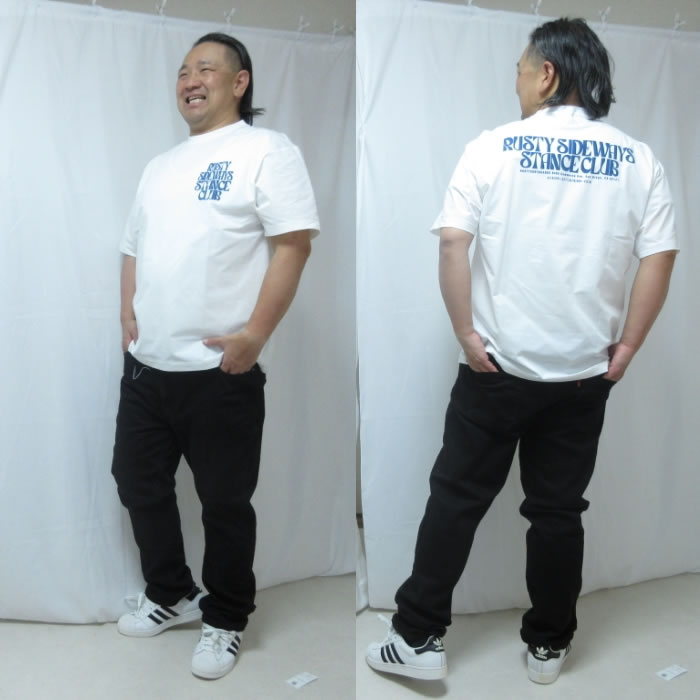 大きいサイズ メンズ RUSTY PEARTEX 水陸両用 吸汗速乾 UV ポリ ドライ 半袖Tシャツ（メーカー取寄）ラスティ 3L 4L 5L 6L | RUSTY | 12