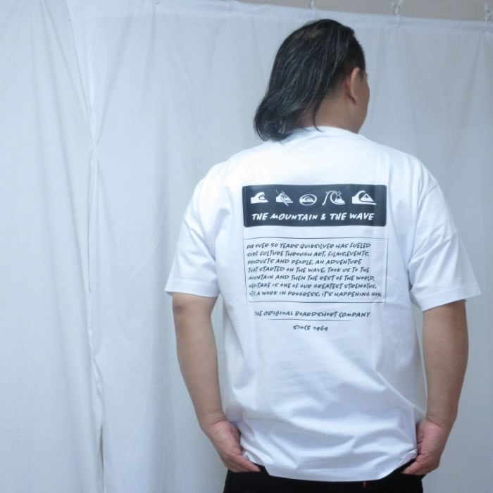 大きいサイズ メンズ Quiksilver BW HISTORY FRAME 綿 コットン 半袖Tシャツ（メーカー取寄）クイックシルバー 3L 4L 5L 6L | Quiksilver | 04