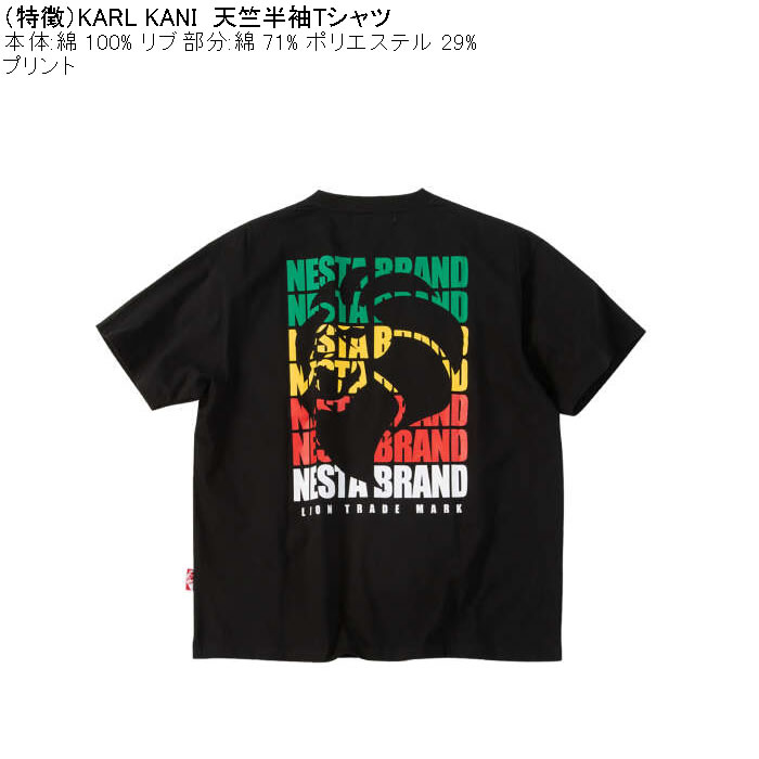 大きいサイズ メンズ NESTA BRAND 天竺 半袖 Tシャツ（メーカー取寄）綿 コットン ネスタブランド 3L 4L 5L 6L 8L | NESTA BRAND | 07