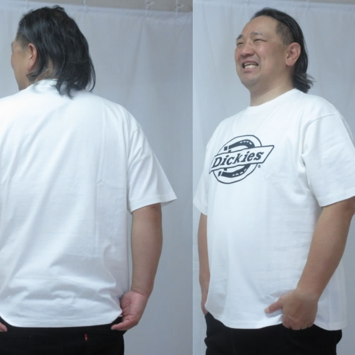 大きいサイズ メンズ DICKIES DICKIES テキストロゴ 半袖Tシャツ 綿 コットン（メーカー取寄）ディッキーズ 3L 4L 5L | Dickies | 11