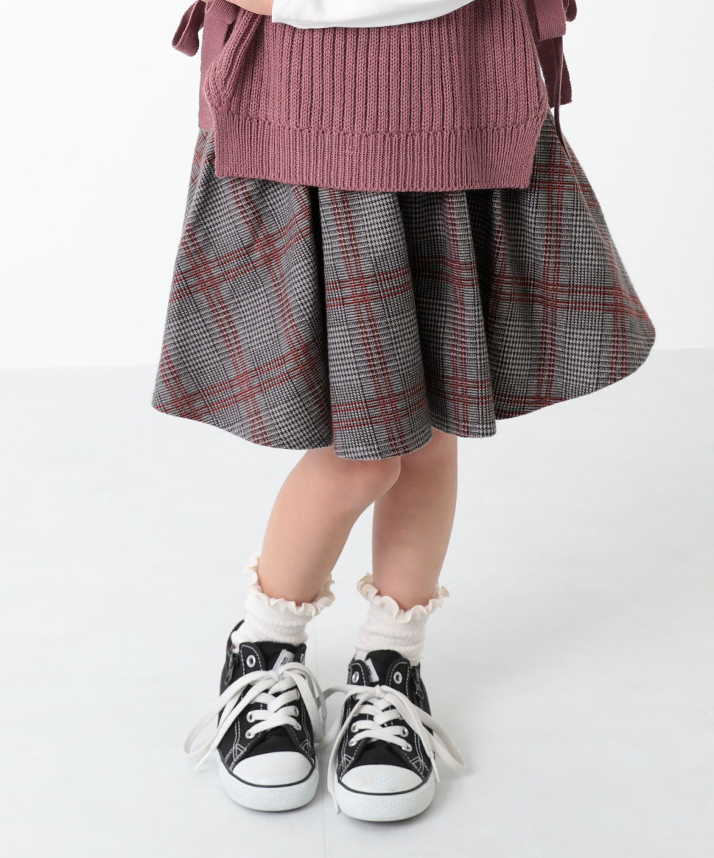 【アウトレットSALE /返品不可】子供服 スカート スカッツ キッズ 無地 シンプル フレア 女の子 スカート スカッツ ミニ丈ギャザースカッツ devirock｜devirockstore｜04