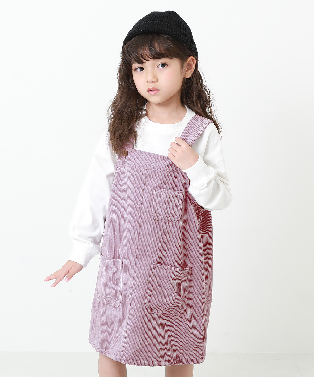 アウトレット /返品不可】子供服 コーデュロイジャンパースカート キッズ 女の子 セットアップ オールインワン devirock デビロック  :151GSE002:devirock Yahoo!ショッピング店 - 通販 - Yahoo!ショッピング