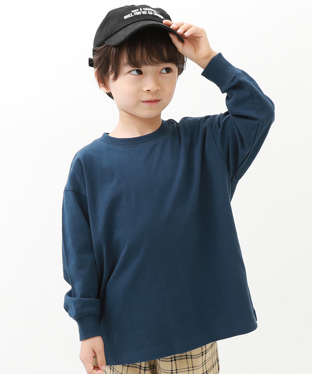 アウトレット /返品不可】子供服 ビッグシルエット袖リブ長袖Tシャツ キッズ ベビー 男の子 女の子 長袖Tシャツ トップス 長袖 devirock  デビロック :151UTP013:devirock Yahoo!ショッピング店 - 通販 - Yahoo!ショッピング