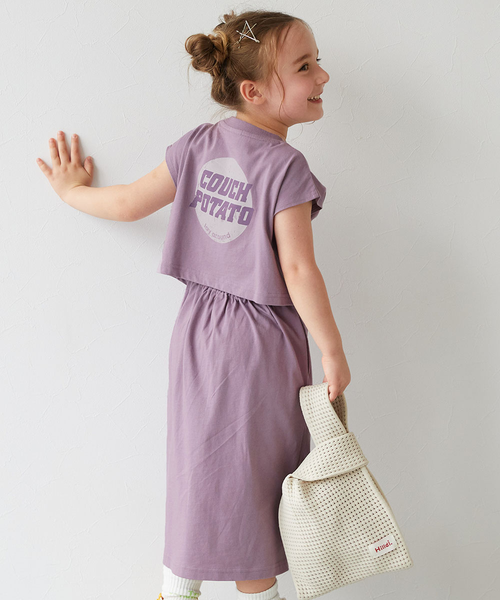 devirock（デビロック） 半袖ワンピース ワンピース バックデザイン