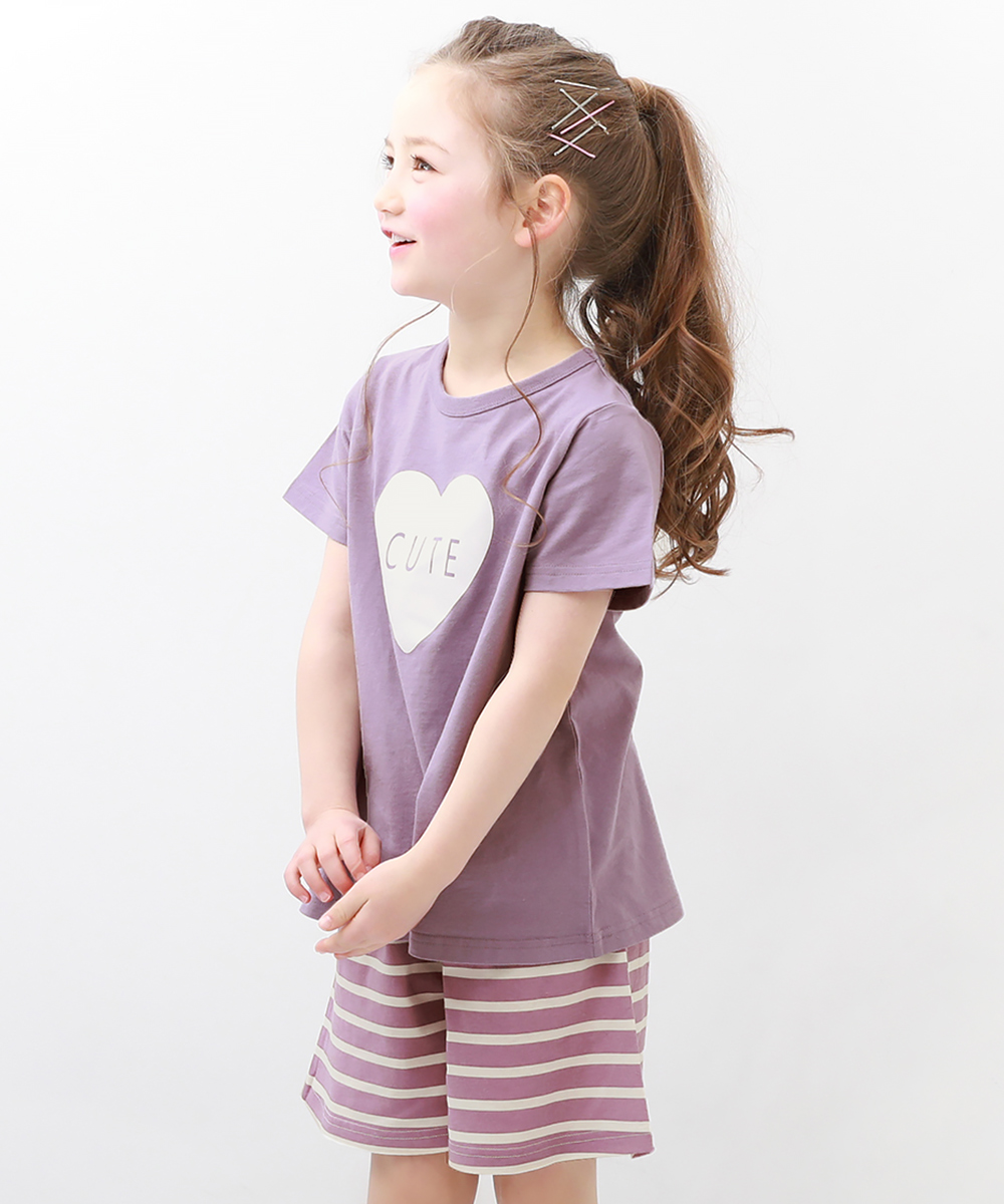 子供服 ガールズ半袖パジャマキッズ 女の子 ルームウェア 半袖ルームウェア パジャマ デビロック devirock | devirock | 02