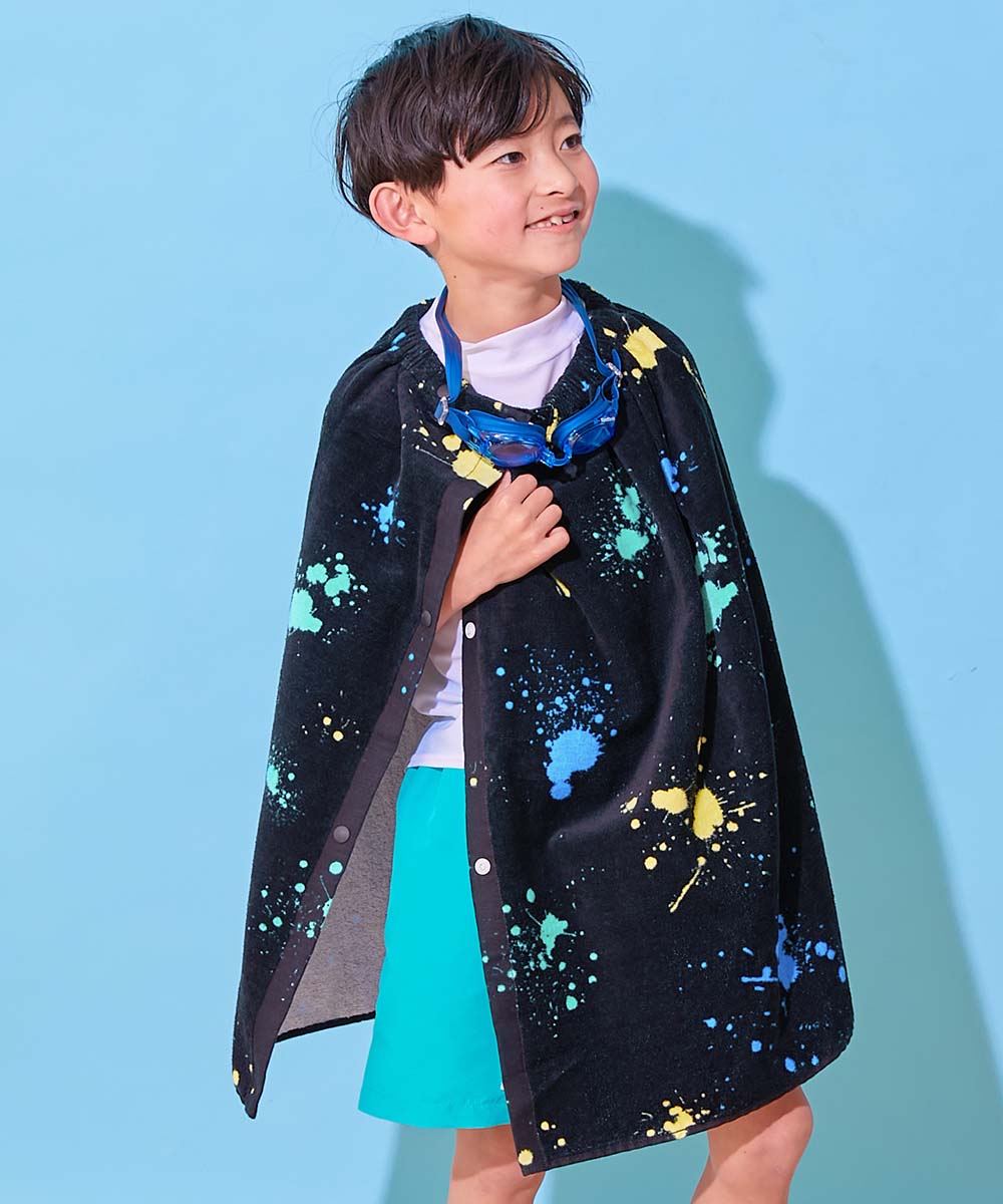 タオル ラップタオル プールグッズ 水泳 海水浴 ラップタオル 60cm キッズ 子供服 男の子 女の子 デビロック devirock | devirock | 05