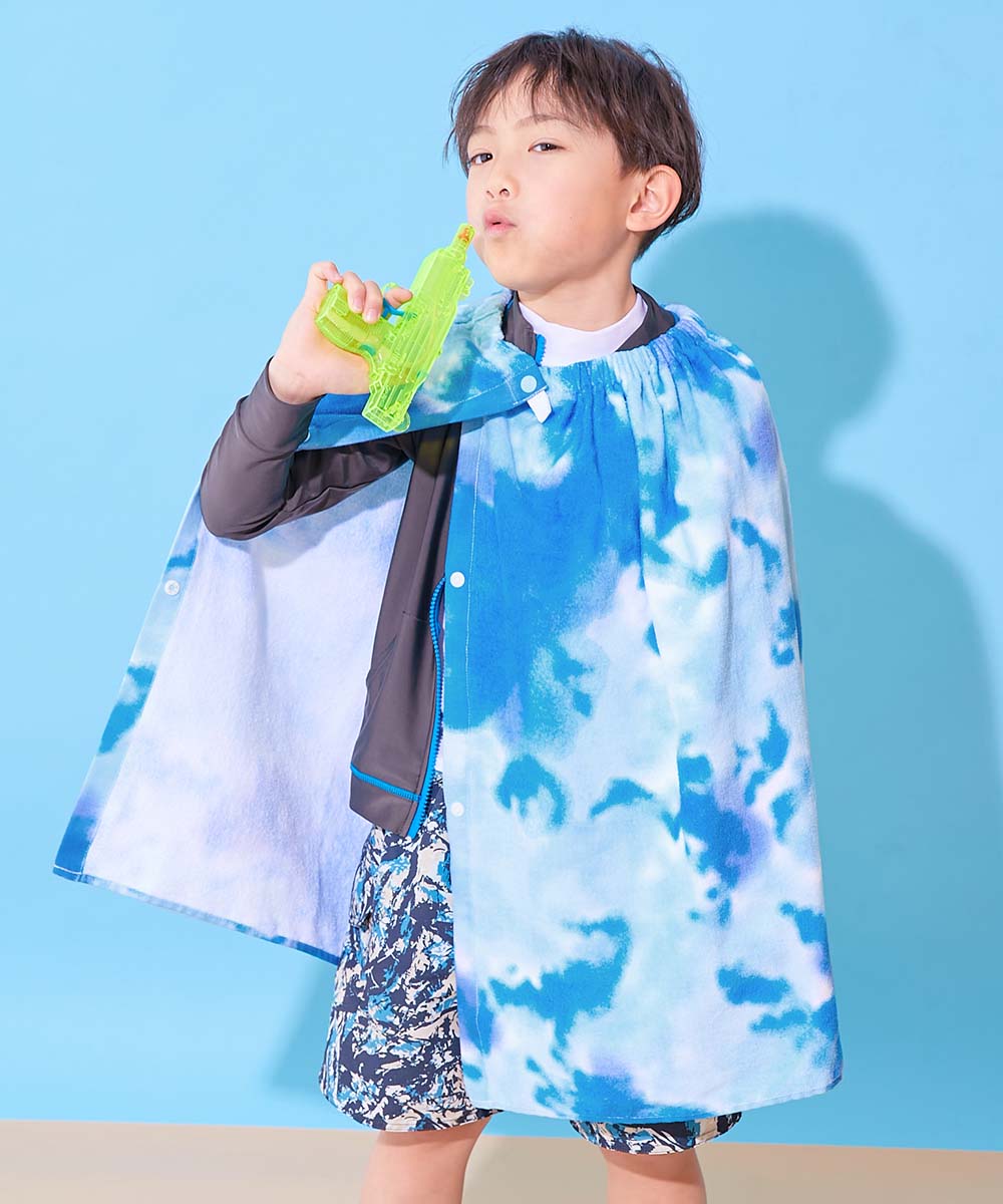 タオル ラップタオル プールグッズ 水泳 海水浴 ラップタオル 60cm キッズ 子供服 男の子 女の子 デビロック devirock | devirock | 06
