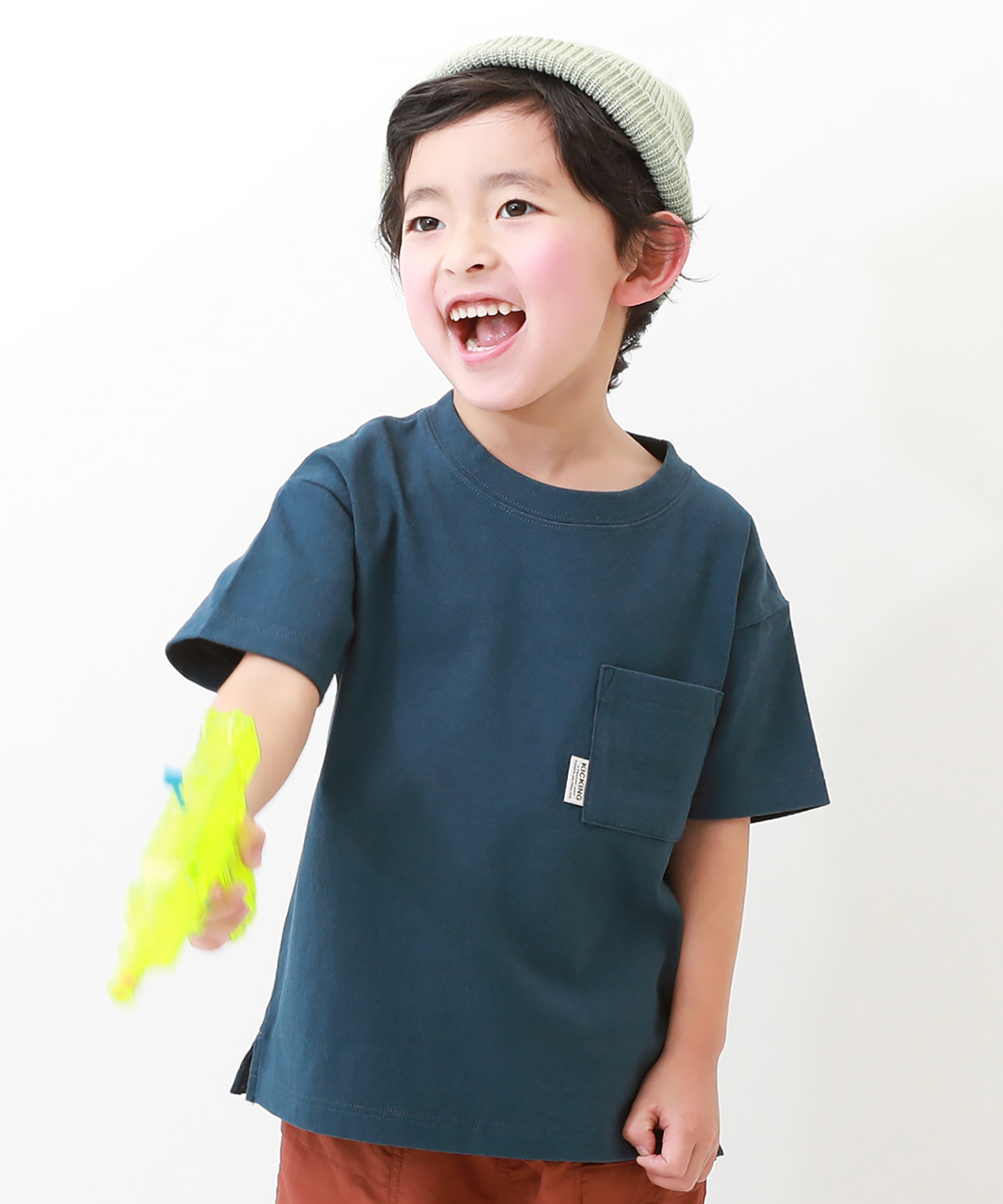 子供服 水はじく ポケット付BOX半袖Tシャツ(撥水) キッズ 男の子 女の子 半袖Tシャツ Tシャツ トップス devirock デビロック  22SSレイングッズ 22SSレジャー :152UTP028:devirock Yahoo!ショッピング店 - 通販 - Yahoo!ショッピング