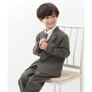 子供服 フォーマル スーツ 5点セット(ロングパンツ)キッズ 男の子 フォーマルウェア フォーマルス...