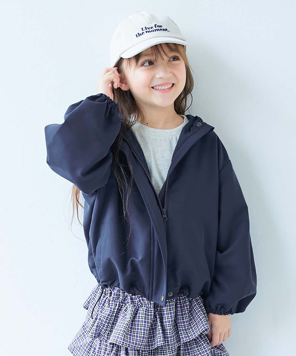 羽織り フード  アウター ジャケット 2WAYで着られる バルーンシルエット マウンテンパーカー キッズ 子供服 女の子  デビロック devirock | devirock | 04