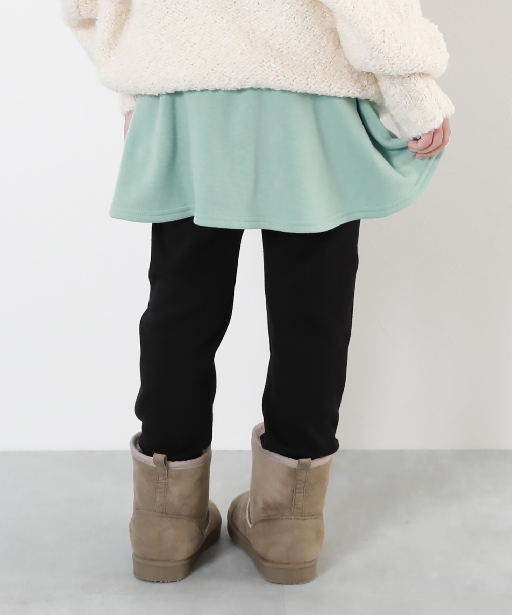 裏シャギー スカッツ キッズ スカート 子供服 女の子 RICHWARM 両側ポケット付き 10分丈 無地 ベビー服 10分丈スカッツ デビロック devirock | devirock | 07