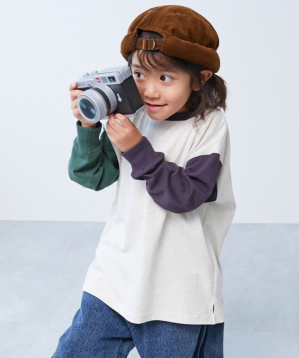 devirock（デビロック） ロンT トップス 綿100% お洗濯してもよれ