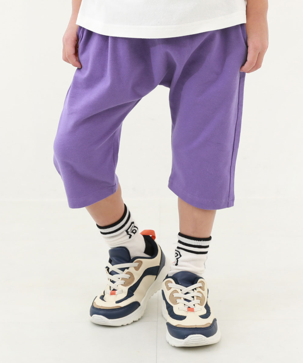 devirock ハーフパンツ ショートパンツ ボトムス 7分丈 サルエル