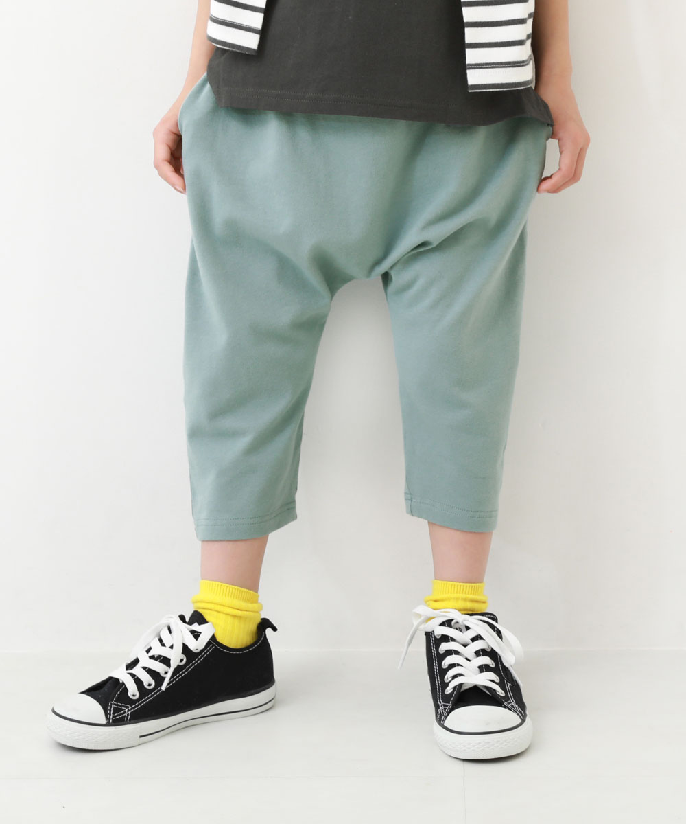 devirock ハーフパンツ ショートパンツ ボトムス 7分丈 サルエル