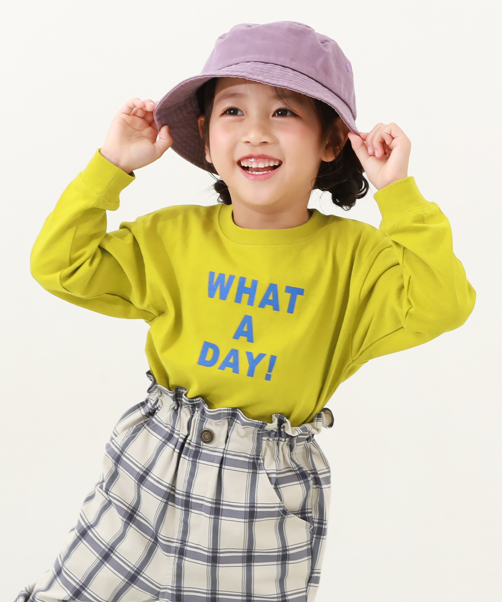 子供服 デビラボ プリント袖リブ 長袖Tシャツキッズ ベビー 男の子