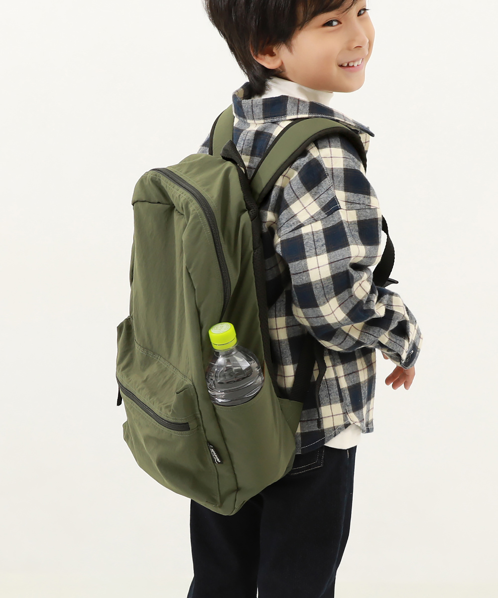 子供服 お弁当固定バンド付き 配色リュックサック(12L)キッズ 男の子 女の子 バッグ リュックサック デビロック devirock | devirock | 04