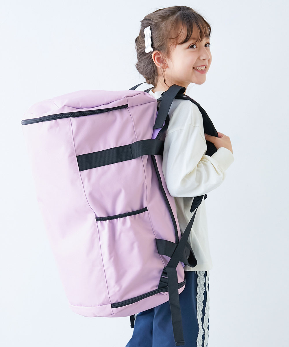 旅行 修学旅行 林間学校 宿泊学習 合宿 キャンプ お泊り 遠足 大容量 リュックサック バッグ 親子で使える 3WAY 大容量スポーツバッグ(50L)  デビロック | devirock | 07