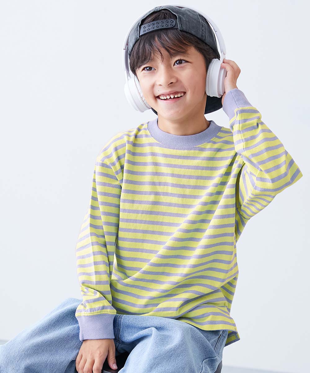 devirock（デビロック） ロンT トップス 綿100% お洗濯してもよれ