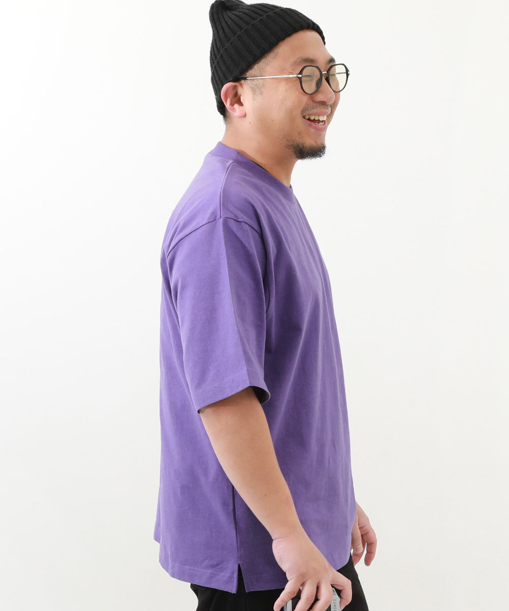 Tシャツ トップス 綿100% お洗濯してもよれにくい ビッグシルエット 大人 半袖Tシャツ キッズ 子供服 男の子 女の子  デビロック devirock | devirock | 08